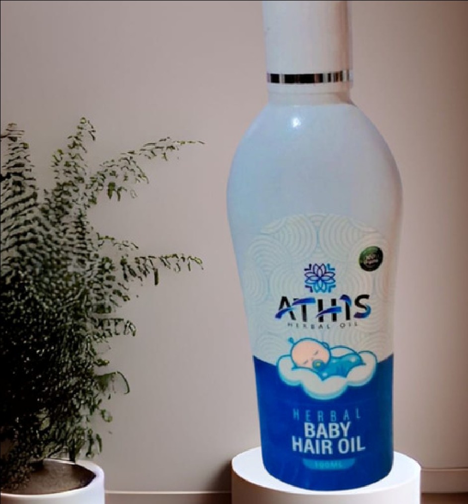 Athi's Herbals baby hair oil