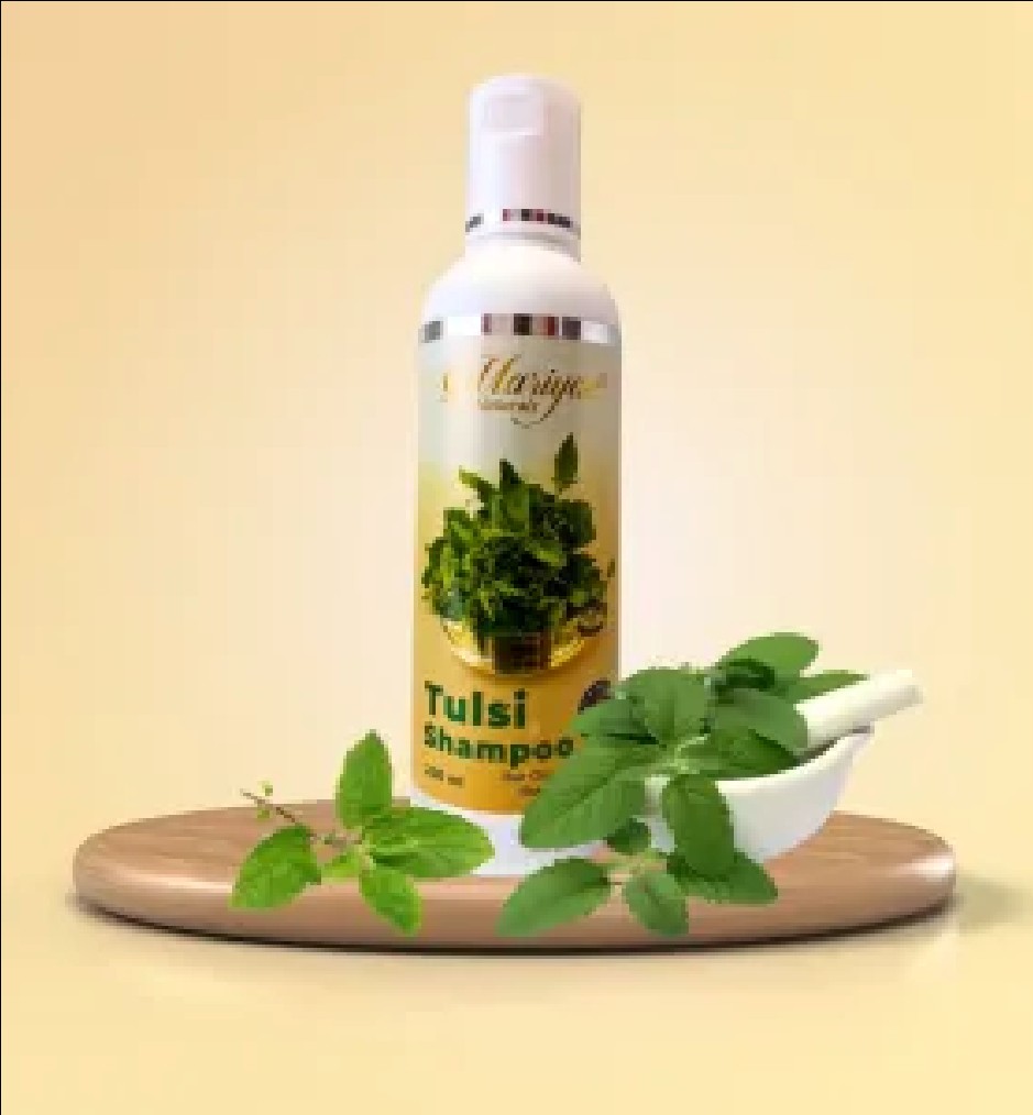 Mariyas Naturals tulsi shampoo