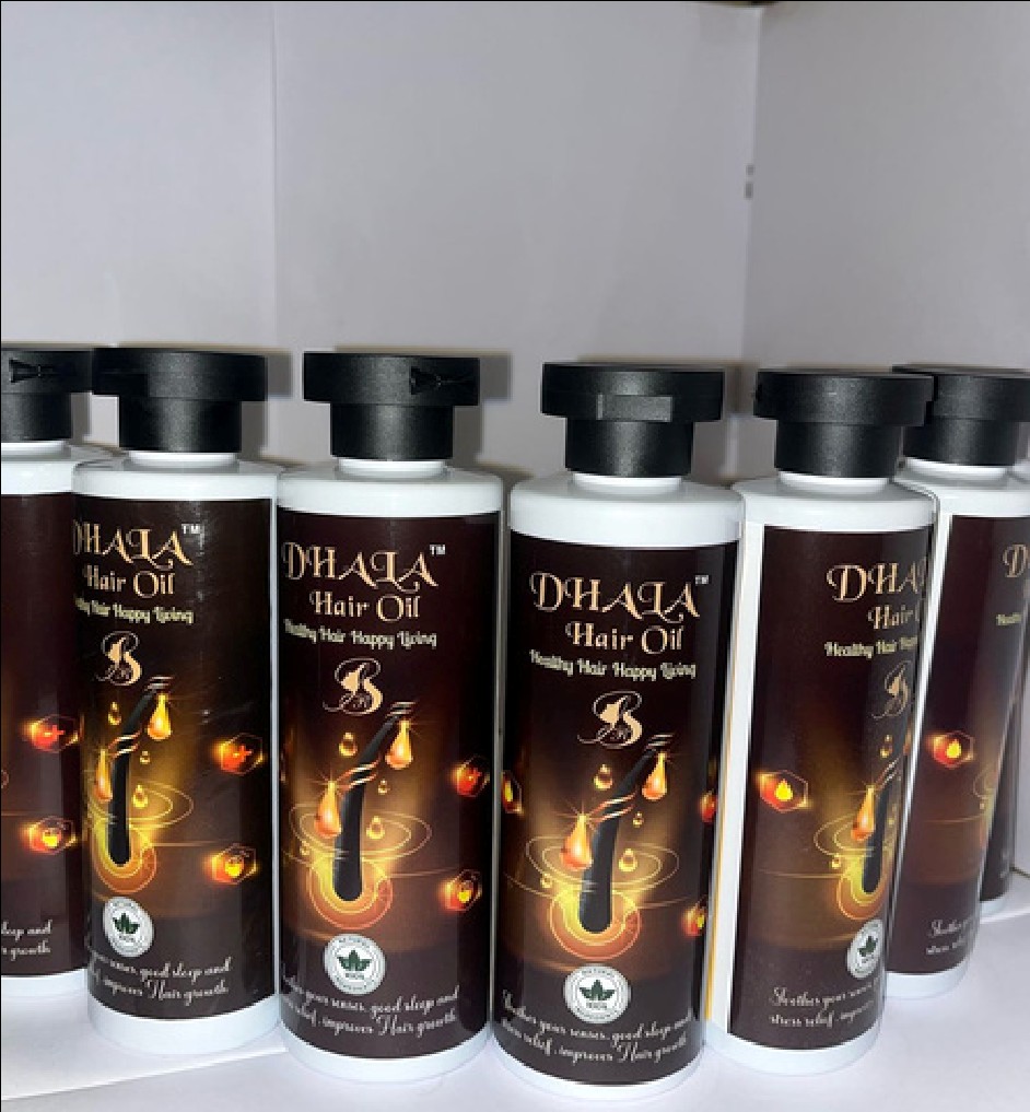 Dhala hair oil poster