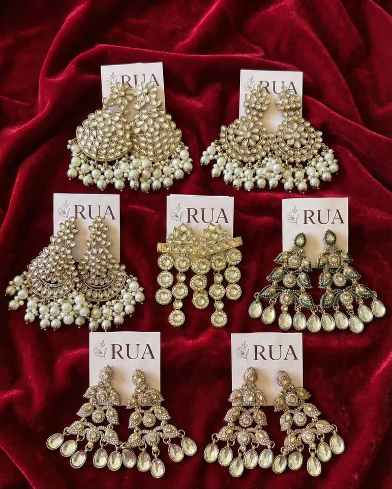 Pearl earrings