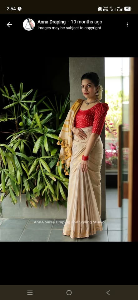 AnnA Saree Draping & Styling Studio — Onam collection product photo