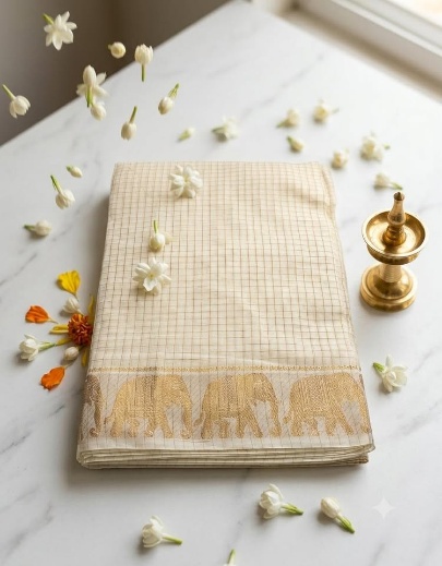 Roopkala Creations By Preetha Mary — Onam collection product photo
