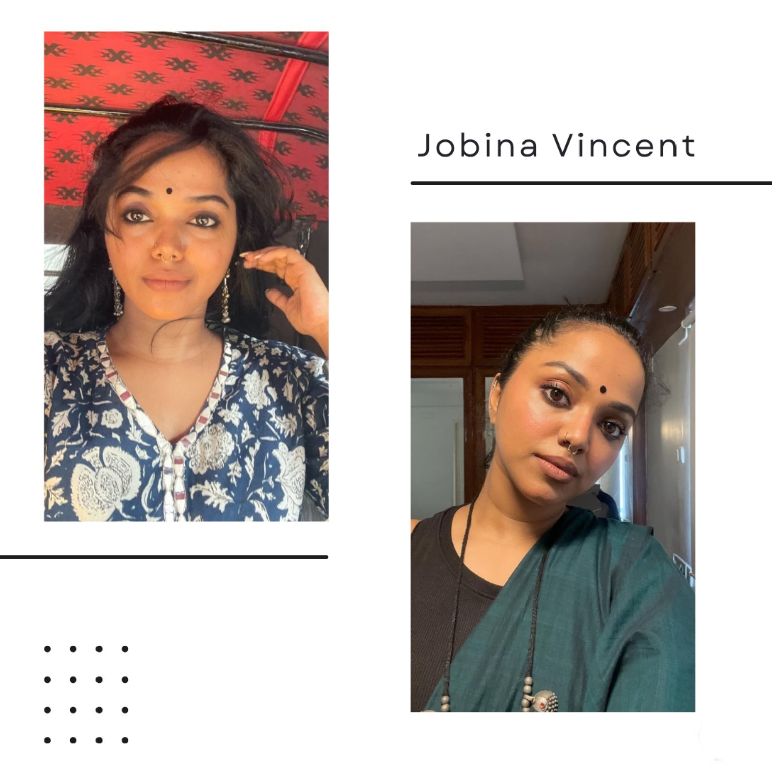 Jobina Vincent - fashion stylist in Kerala, Women In Business feature