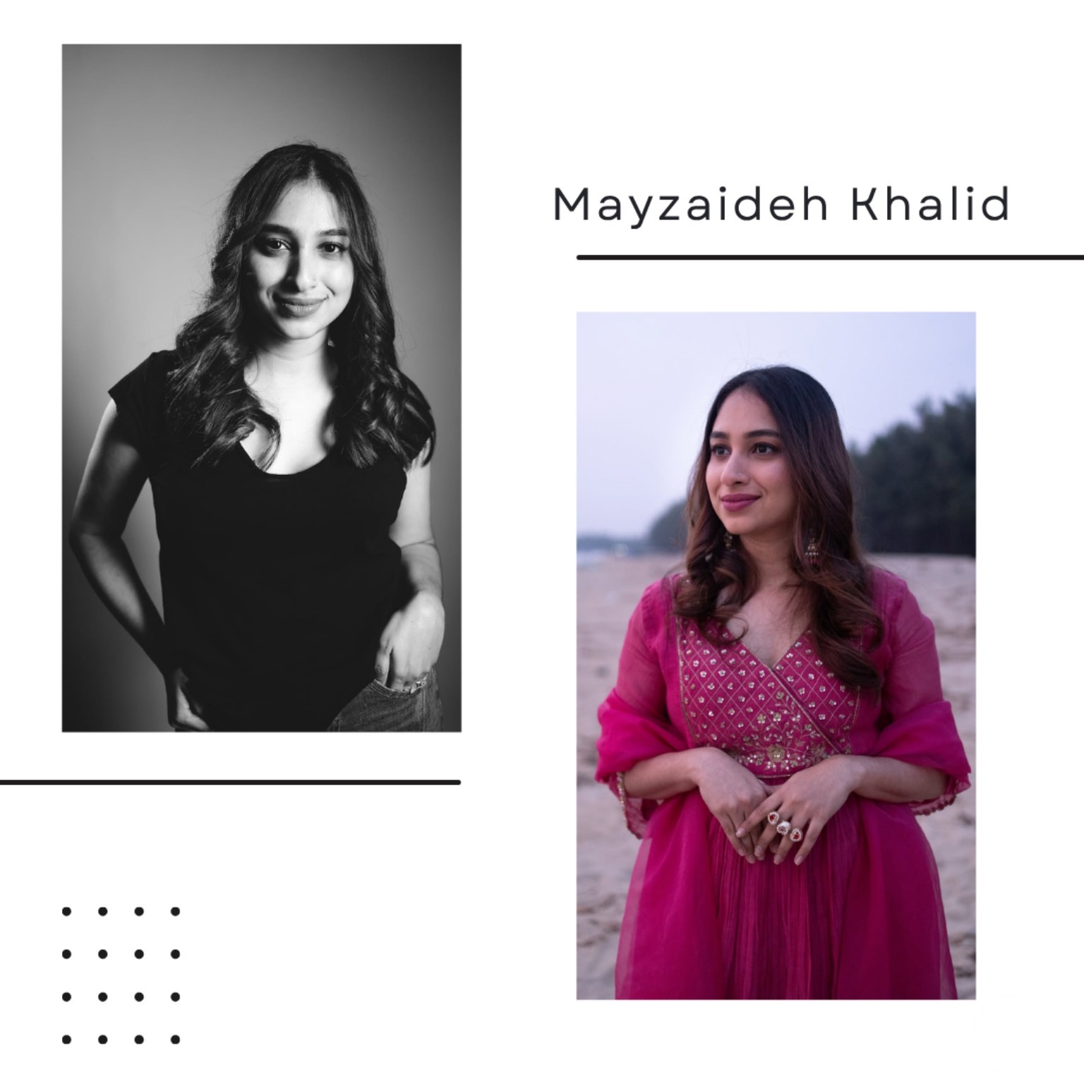 Mayzaideh Khalid - fashion stylist in Kerala, Women In Business feature