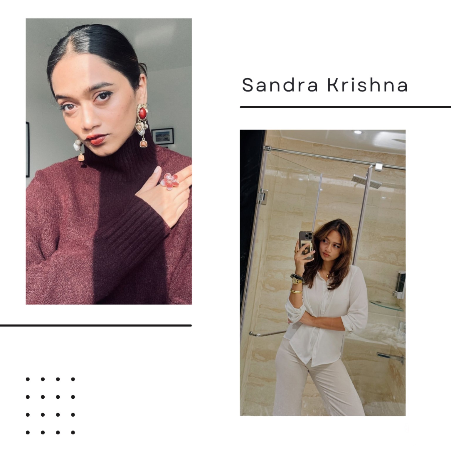 Sandra Krishna - fashion stylist in Kerala, Women In Business feature