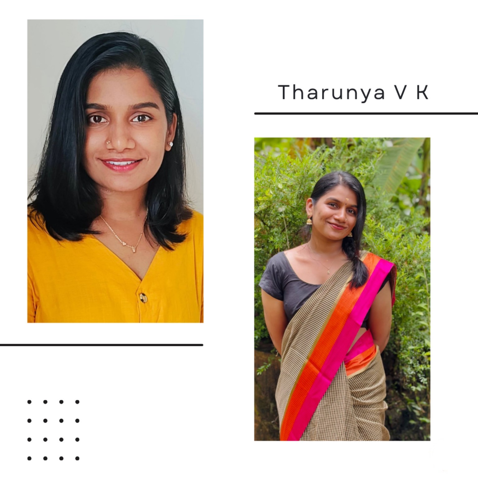Tharunya V K - fashion stylist in Kerala, Women In Business feature
