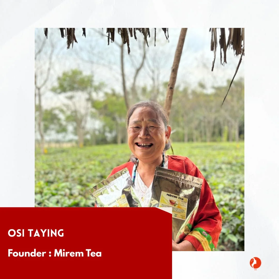 Osi Taying, the Tea Lady of Bilat Circle and founder of Mirem Tea