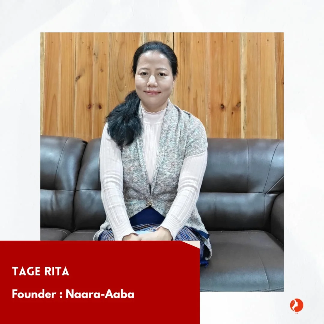 Tage Rita, founder of the Naara-Aaba kiwi winery in Ziro